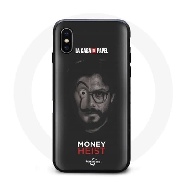 Coque - La Casa De Papel - Iphone XS Max - Blød - Sort - Unisex