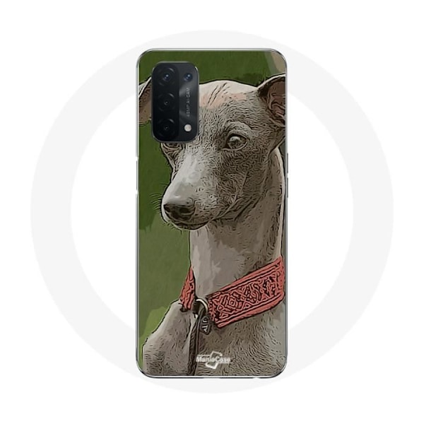 Coque för Oppo A74 5G Greyhound grå