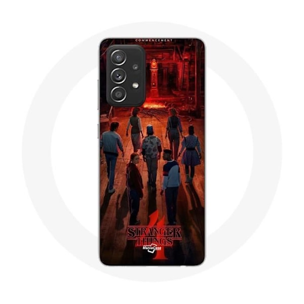 Coque för Samsung Galaxy A33 5G Stranger Things Affisch Utrustning Fanart Säsong 4
