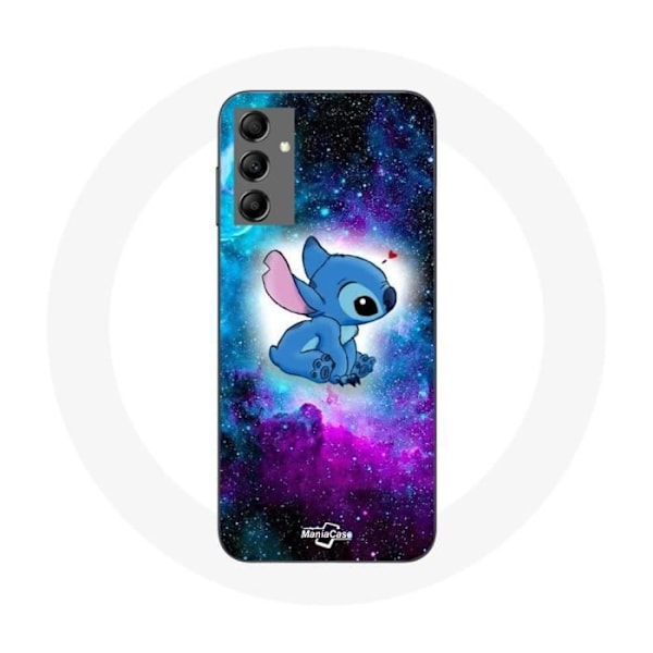 Coque - Maniacase - Galaxy A14 5G - Stitch Ohana - Flexibel - Färgglad Färgad
