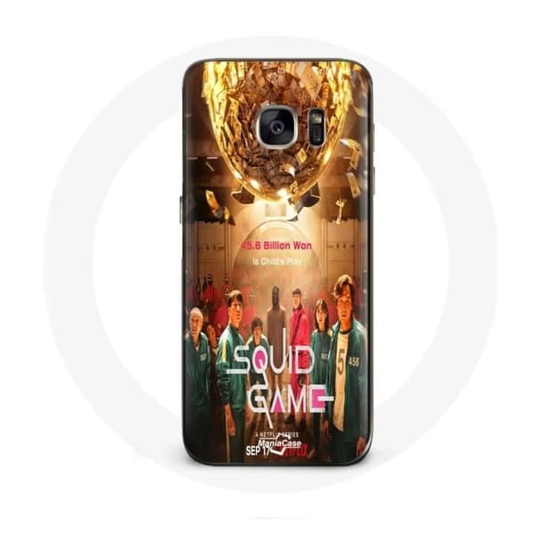 Coque Samsung Galaxy S6 Edge Squid Game - Sarjan pelaajat