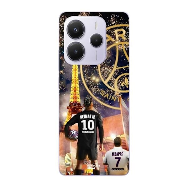 Coque Xiaomi Redmi Note 14 5G Neymar Mbappé Noël Maniacase