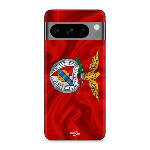 Cover til Google Pixel 8 Pro SLB BENFICA RØD BAGGRUND svart