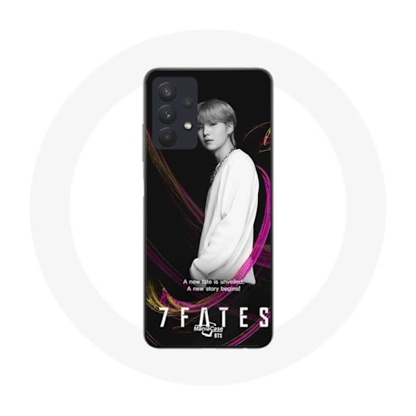 Coque för Samsung Galaxy A32 5G Bangtan Sonyeondan 7 Fates Chakho med BTS Suga konceptfoto