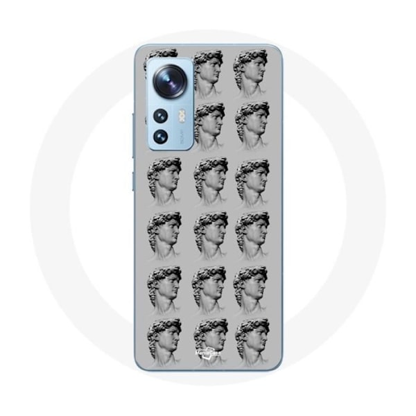 Coque för Xiaomi Mi 12 / 12X Statue grå botten
