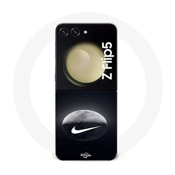 Coque Maniacase för Samsung Galaxy Z Flip5 nike måne