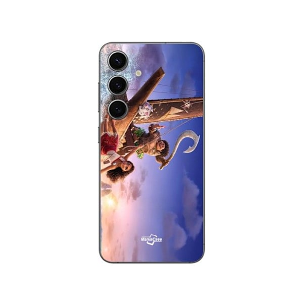 Telefonfodral - Disney - Vaiana - Mjuk - Silikon - Galaxy S24 Plus Svart