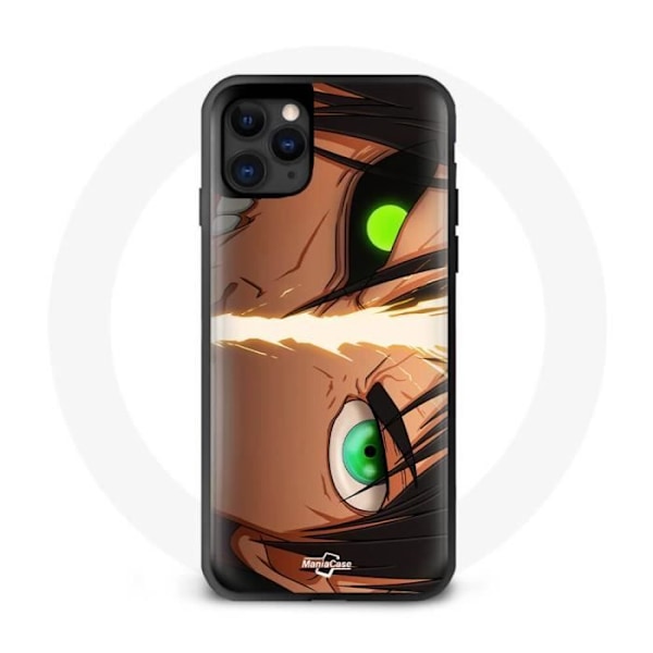 Coque Iphone 12 Pro Max Eren Yeager Attack on Titan fodral Anime