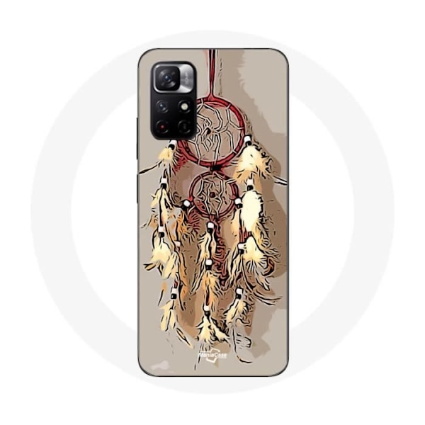 Coque - Redmi - Note 11 5G - Drømmefanger - Blød - Brun kastanj