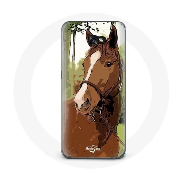 Coque för Samsung Galaxy A5 2016 Quarter Horse Brun Hästras