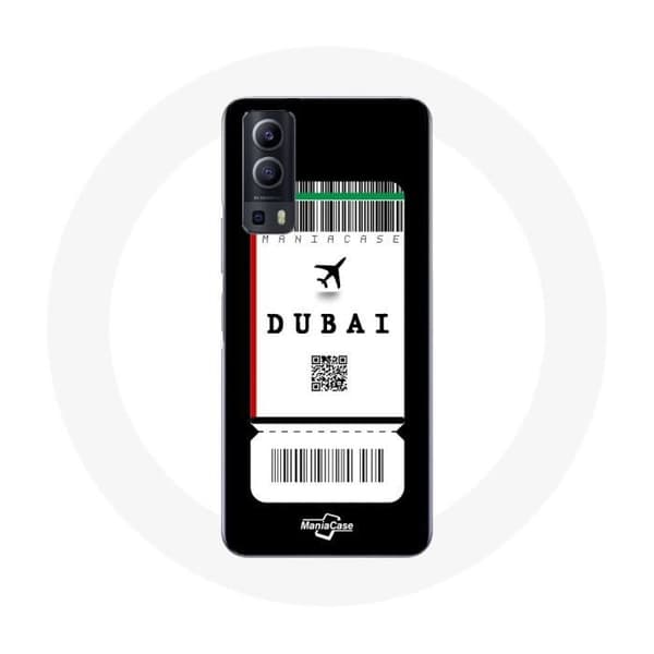 Coque - Vivo - Y72 - Blød - Sort - Flybillet Dubai