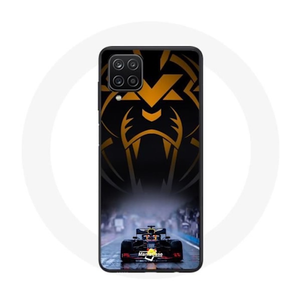 Coque för Samsung Galaxy A42 5G Formule 1 Sebastian Vettel F1-förare Svart