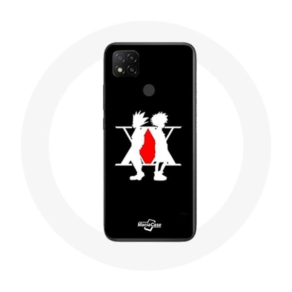 Coque Xiaomi Redmi 9C Hunter x Hunter Manga Logo Svart