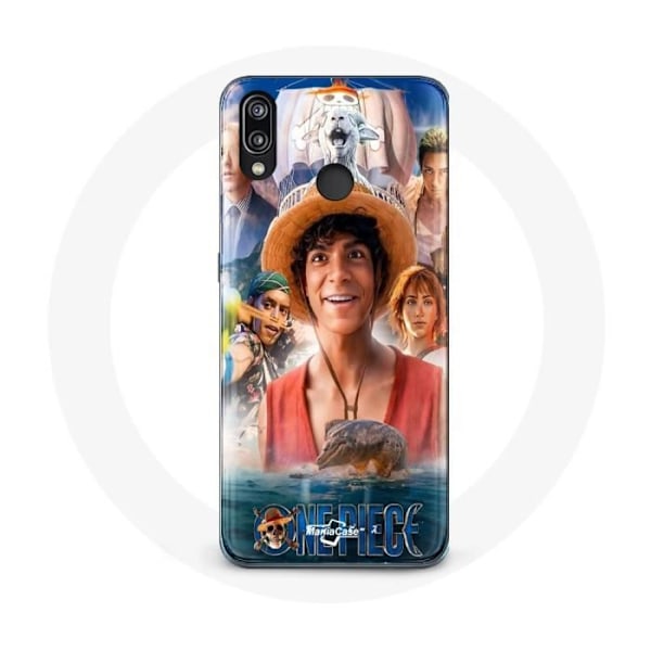 Coque för Huawei P20 Lite One Piece Luffy Affisch Karaktärer Konst Säsong 1
