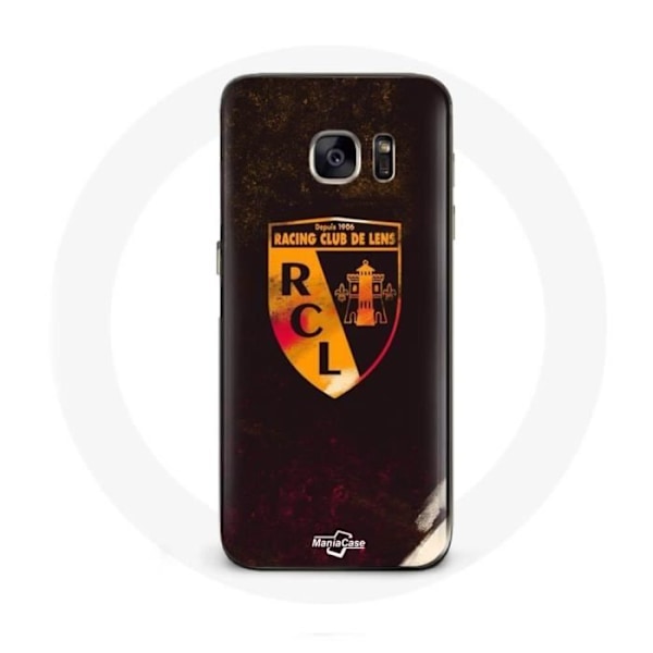 Coque Samsung Galaxy S6 rcl lins orange svart bakgrund
