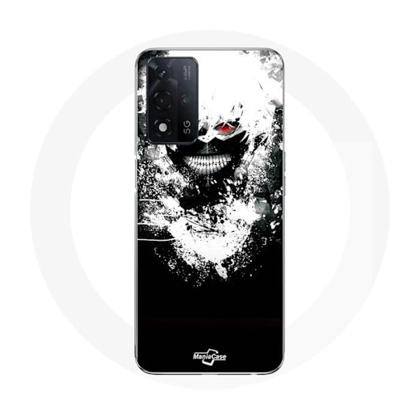 Coque Maniacase för Oppo A93s 5G Tokyo Ghoul amine Ken Kaneki