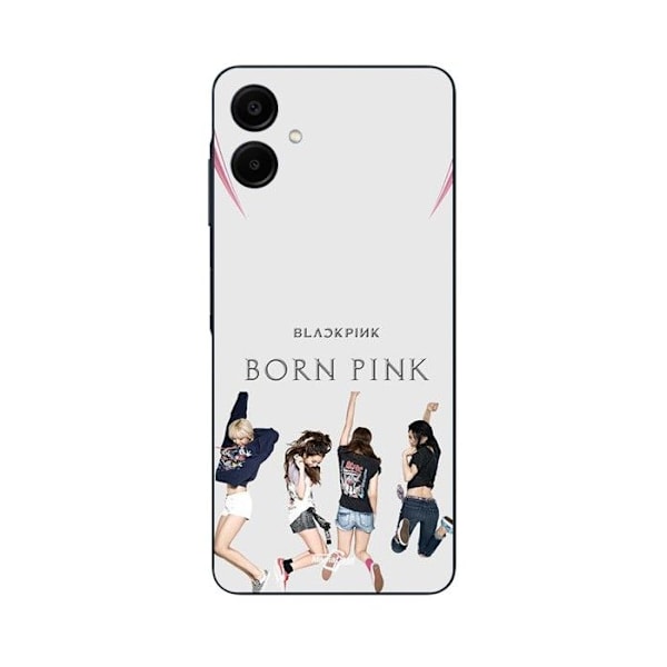 Telefonfodral - Maniacase - Samsung Galaxy A06 - Svart - Silikon - Kpop Svart