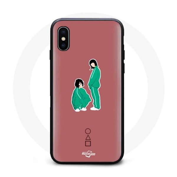 Coque Iphone XS Max Squid game Ji Yeong No 240 ET Kang Sae Byeok No 067