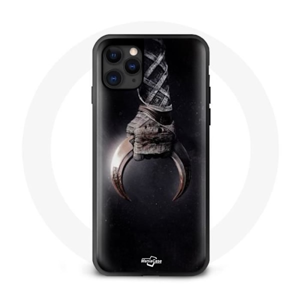 Coque - Moon Knight - Iphone 12 Pro - Blød - Sort - Beskyttelse