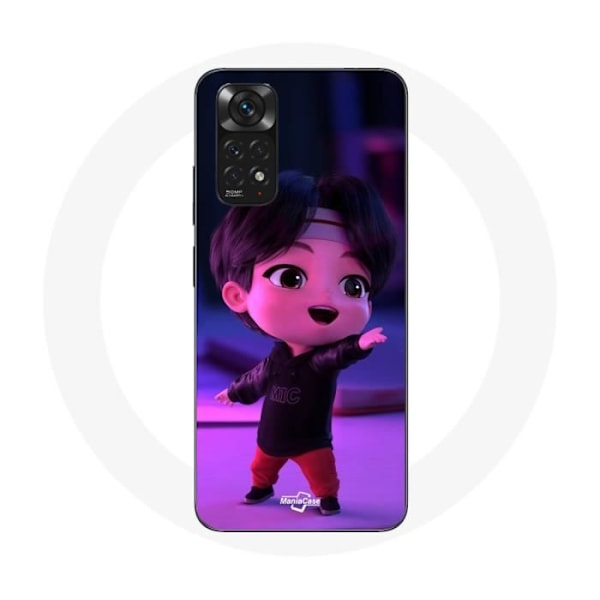 Coque för Xiaomi Redmi Note 11 4G BTS TinyTAN Jin Animation