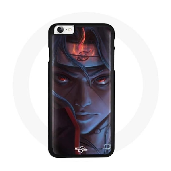 Coque - Itachi Uchiha - Iphone SE - Blød - Sort - Anime