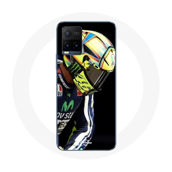 Coque - Valentino Rossi - Y21s 2021 / Y21 2021 - Silikon - Mjuk - Nummer 46 Svart