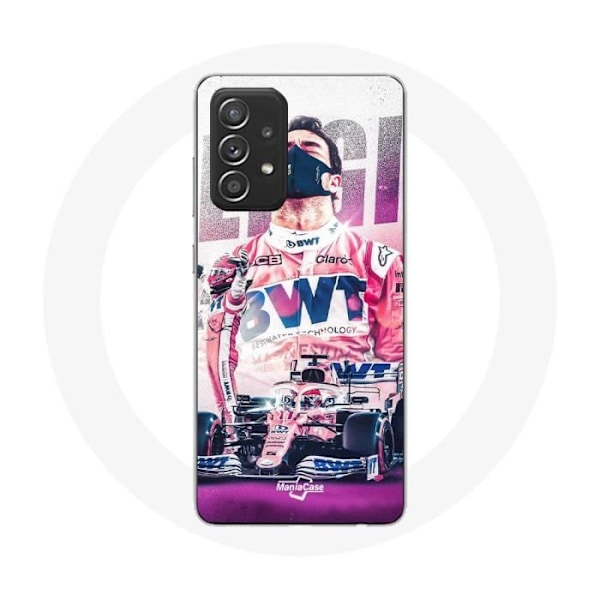 Coque för Samsung Galaxy A52 Formel 1 Sergio Pérez F1-förare