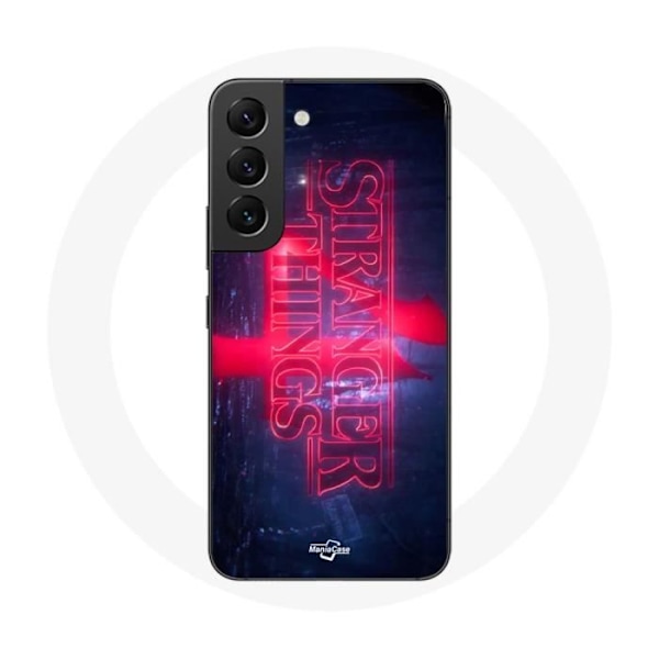Coque för Samsung Galaxy S21 FE Stranger Things Logo Transparent Säsong 4 Trailer 2022