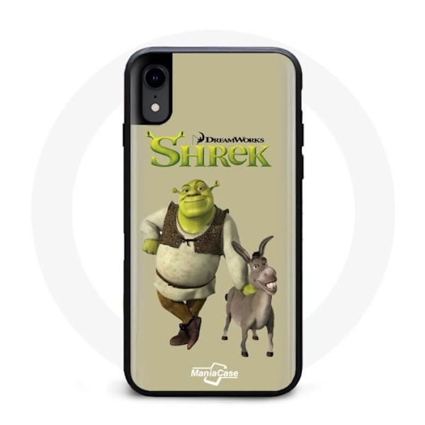 Coque iPhone X Shrek och Donkey