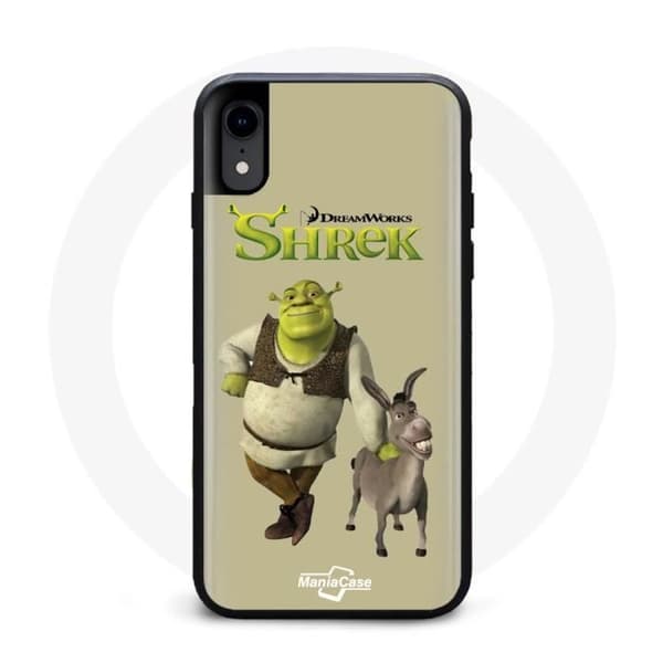 Iphone X cover Shrek og Æslet