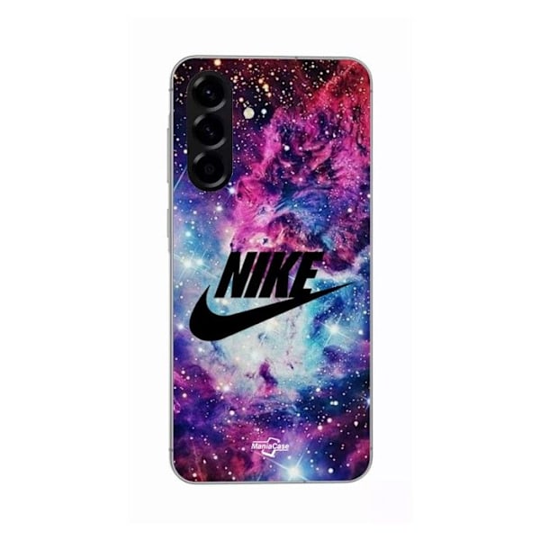 Coque - Maniacase - Samsung Galaxy A56 - Silikon - Mjuk - Nike-logotyp Svart Svart