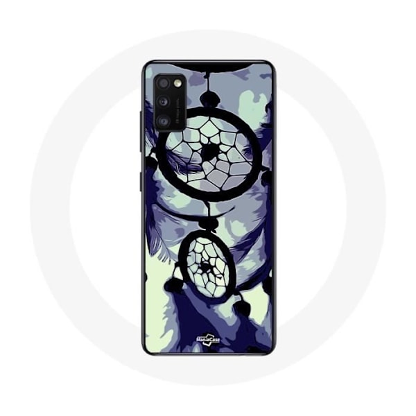 Cover til Samsung Galaxy S20 Drømmefanger lilla grå og sort