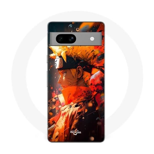 Coque Maniacase Google Pixel 7a Naruto Uzumaki manga