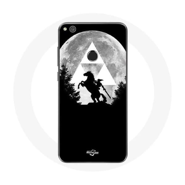 Cover - Huawei - P8 Lite 2017 - Blød - Zelda Måne - Beskyttelse