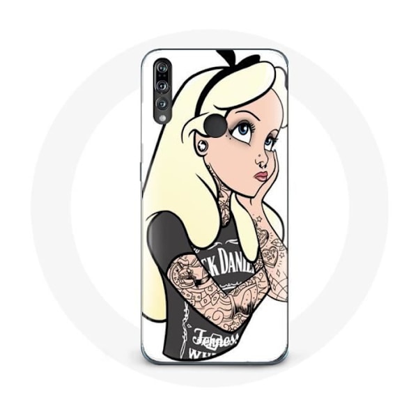 Coque för Huawei P30 Lite Alice Tatuerad Prinsessa