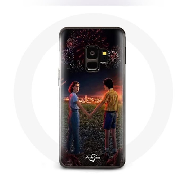 Coque - Stranger Things - Samsung Galaxy S9 - Blød - Sort - Plakat