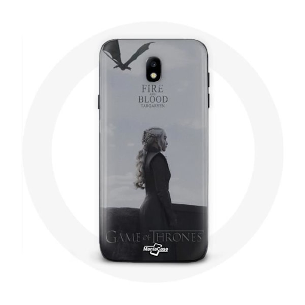Coque för Samsung Galaxy S5 Game of Thrones Säsong 8 Daenerys Targaryen eld och blod Järntronen