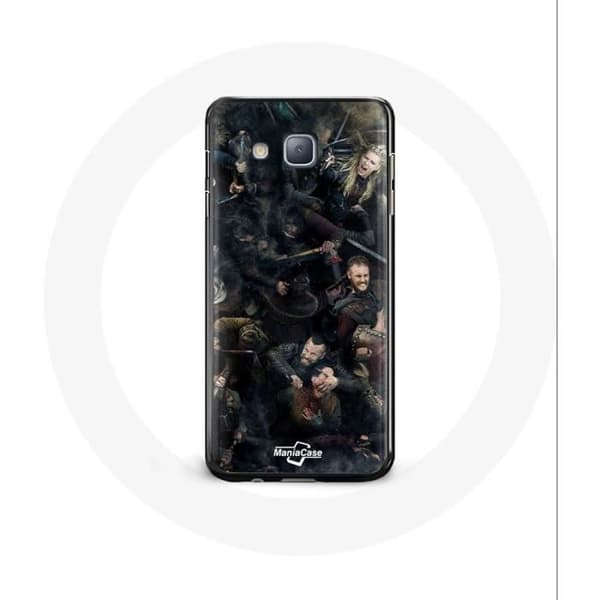 Cover til Samsung Galaxy A3 Vikings Teaser Sæson 6 Plakat Karakterer Kunst