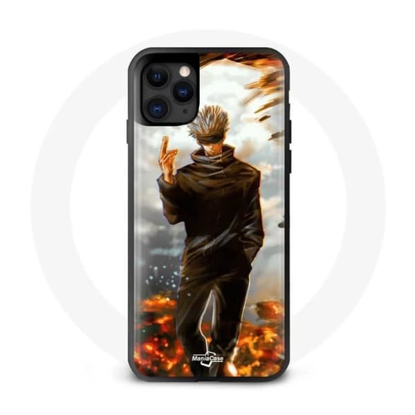 Coque Iphone 12 Pro Satoru Gojo Jujutsu Kaisen Anime taidetta