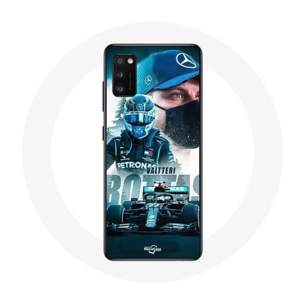 Coque pour Oppo A16 Formula 1 Valtteri Bottas Formula 1 -mustat