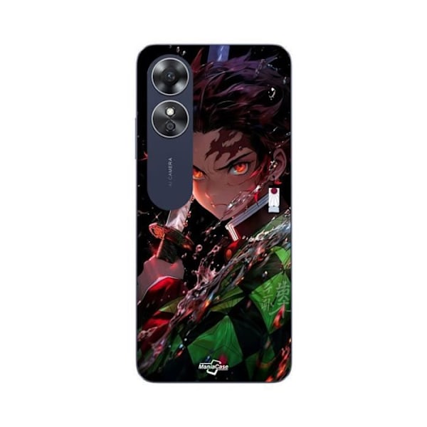 Coque Oppo A17 Demon Slayer Tanjiro Kamado argig tufft manga anime Maniacase