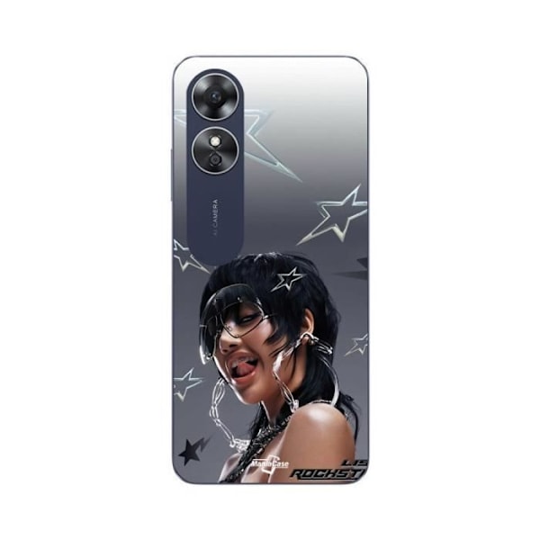 Coque Oppo A17 Rockstar solo de Lisa Blackpink 2024 Maniacase