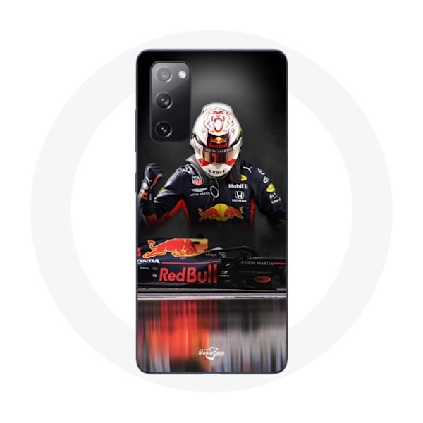 Coque - Maniacase - Samsung Galaxy S20 FE - Formel 1 Max Verstappen - Mjuk - Svart Svart