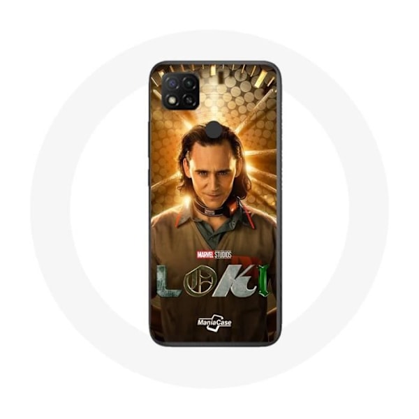 Coque - Xiaomi - Redmi 9C - Mjuk - Vit - Mönster Loki