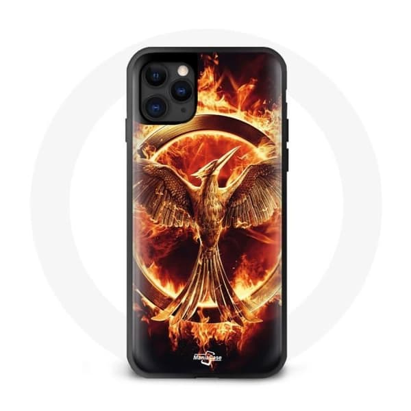 Coque - Nälkäpeli - iPhone 13 - Pehmeä - Musta - Unisex