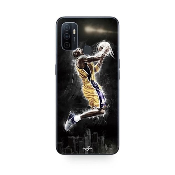 Coque Oppo A32 basketboll Kobe Bean Bryant 24 Black Mamba Maniacase