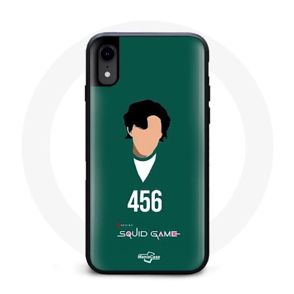 Coque - Maniacase - Iphone X - Squid Game - Sort - Fleksibel svart