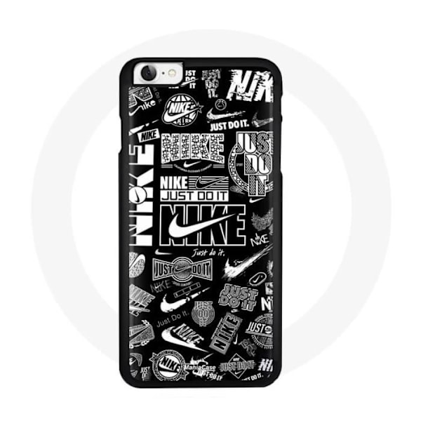 Coque - Nike - Iphone 6 - Mjuk - Svart - Syntetisk