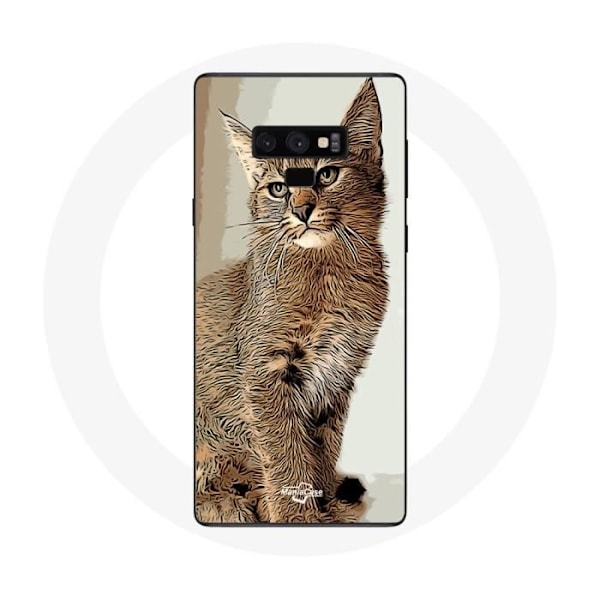 Coque för Samsung Galaxy Note 9 Siamesisk kattras