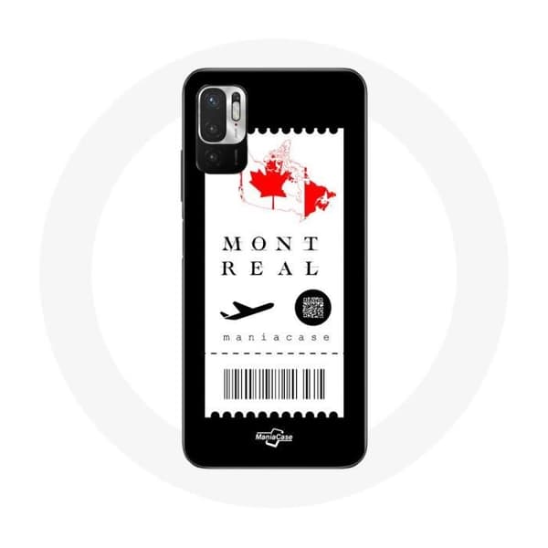 Cover til Xiaomi Redmi Note 10T 5G Flybillet Montreal Canada